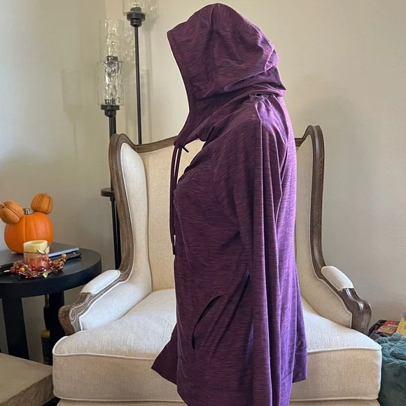 Prana Heathered Purple Jacket - Picture 3 of 8